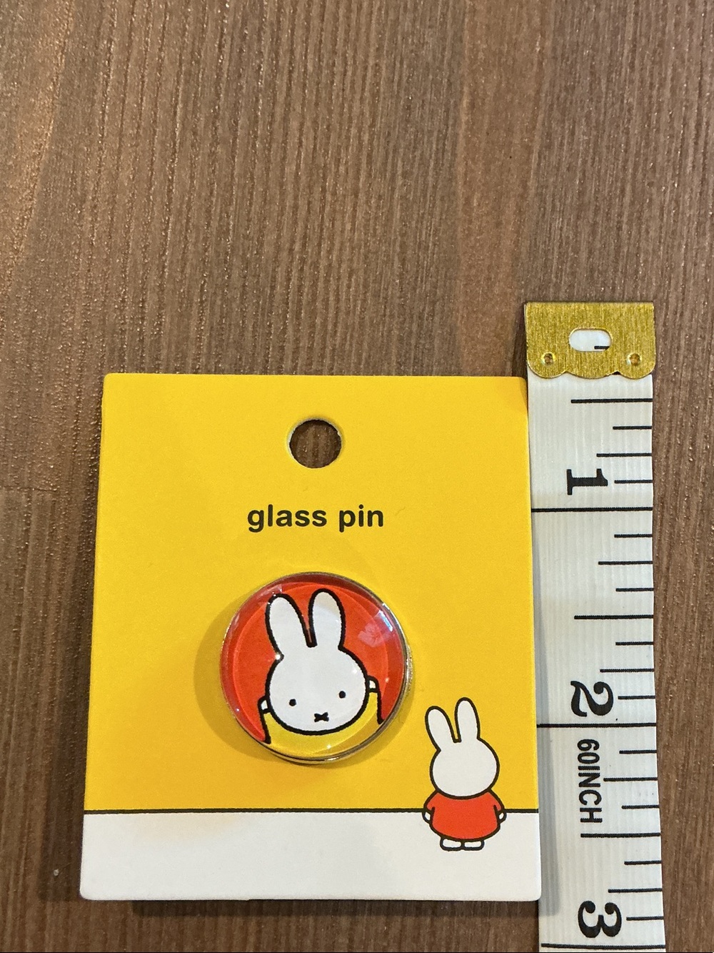Miffy Glass Pin
